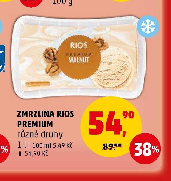 ZMRLZINA RIOS PREMIUM různé druhy