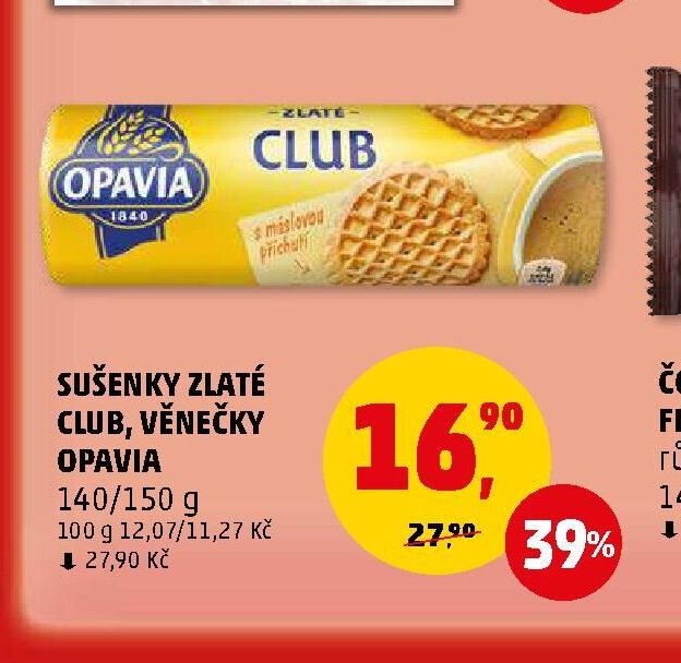 SUŠENKY ZLATÉ CLUB, VĚNEČKY OPAVIA