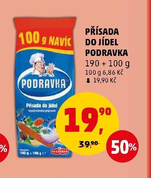 PŘÍSADA DO JÍDEL PODRAVKA