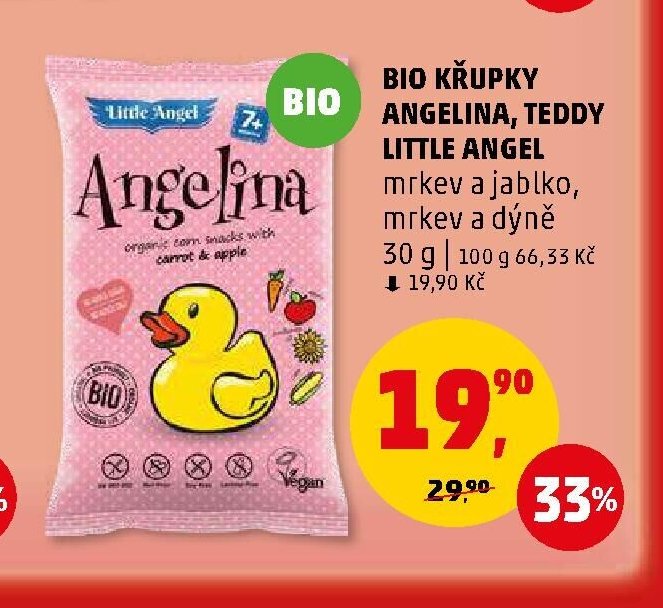 BIO KŘUPKY ANGELINA, TEDDY LITTLE ANGEL