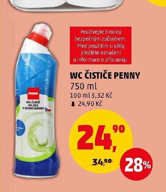 WC čističe Penny
