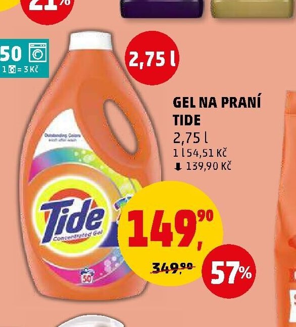 Gel na praní Tide