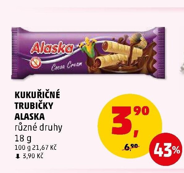 KUKUŘIČNÉ TRUBIČKY ALASKA