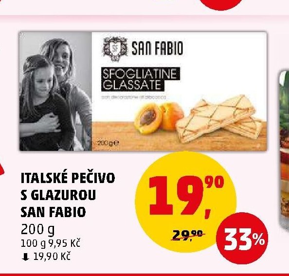 ITALSKÉ PEČIVO S GLAZUROU SAN FABIO