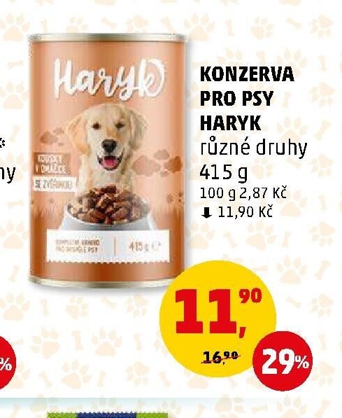 KONZERVA PRO PSY HARYK