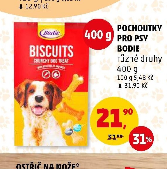 POCHOUTKY PRO PSY BODIE