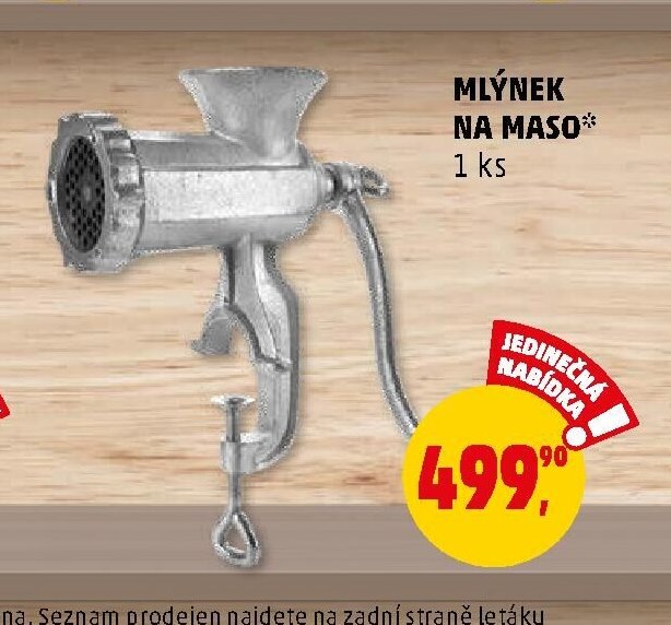 MLÝNEK NA MASO