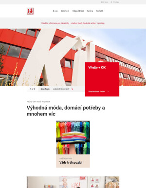 aktuální leták Kik textil 15.2.2023-21.2.2023
