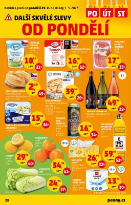 aktuální leták Penny Market 23.2.2023-1.3.2023