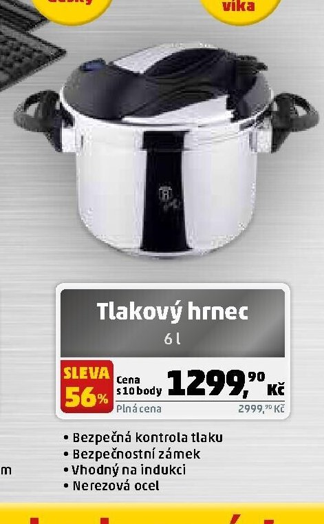 Tlakový hrnec 6 l