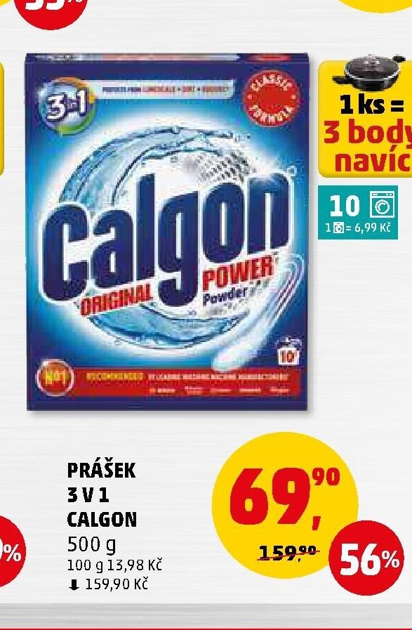 PRÁŠEK 3 V 1 CALGON 500 g