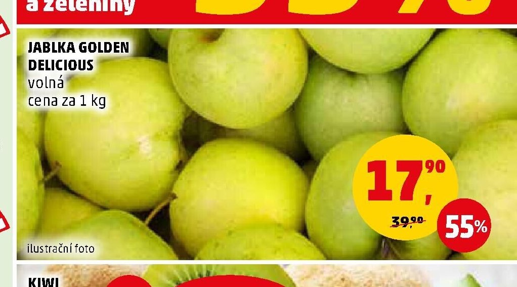JABLKA GOLDEN DELICIOUS