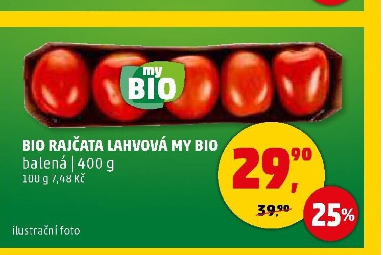 BIO RAJČATA LAHVOVÁ MY BIO