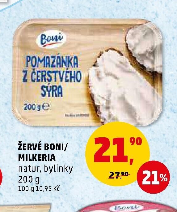 ŽERVÉ BONI/ MILKERIA
