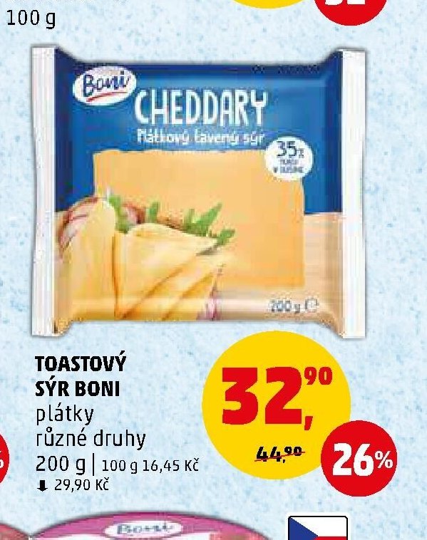 TOASTOVÝ SÝR BONI