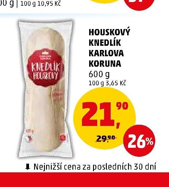 HOUSKOVÝ KNEDLÍK KARLOVA KORUNA
