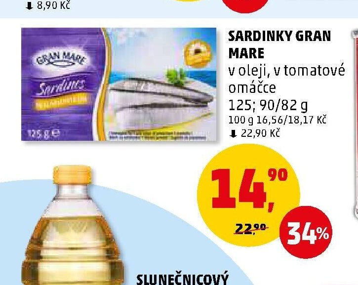 Sardinky Gran Mare