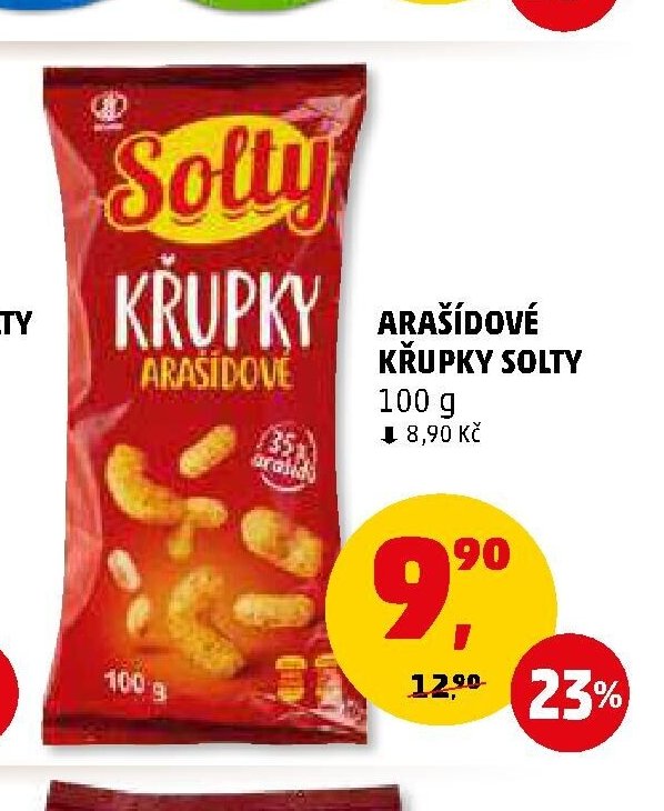 ARAŠÍDOVÉ KŘUPKY SOLTY