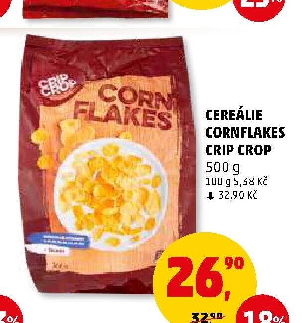 CEREÁLIE CORN FLAKES CRIP CROP