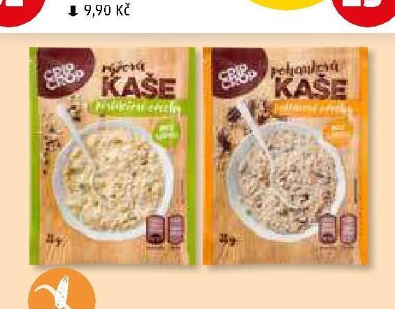 INSTANTNÍ RÝŽOVÁ, POHANKOVÁ A JÁHLOVÁ KAŠE CRIP CROP