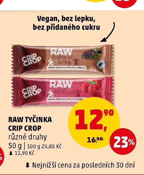 RAW TYČINKA CRIP CROP