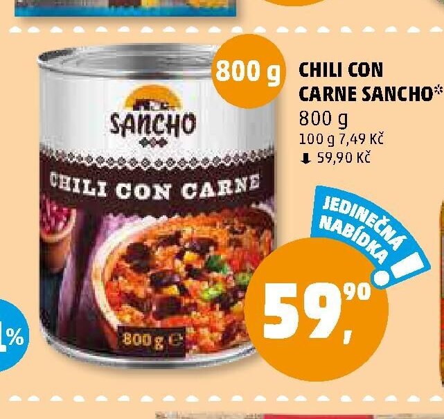 CHILI CON CARNE SANCHO