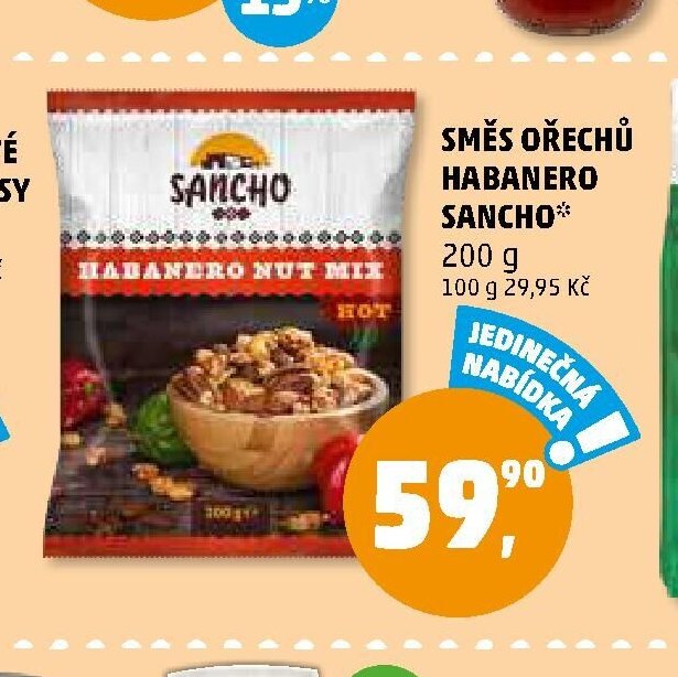 SMĚS OŘECHŮ HABANERO SANCHO