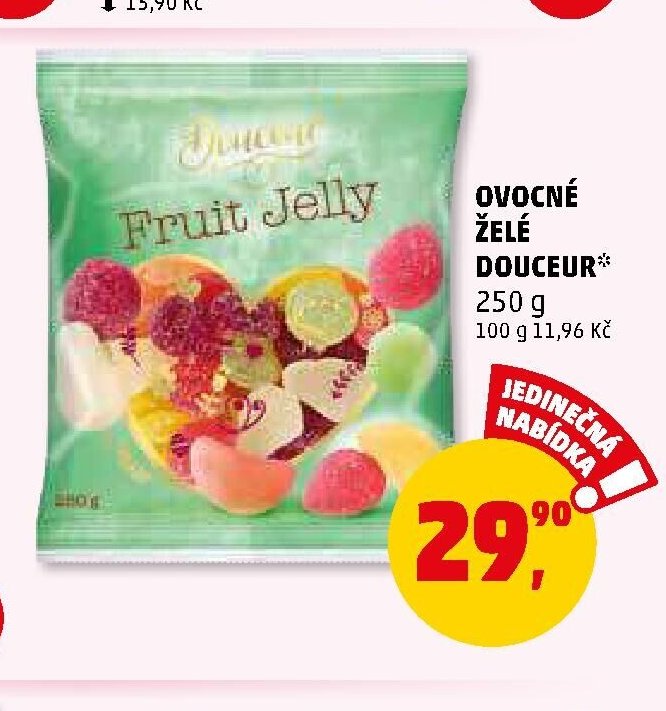 Ovocné želé Douceur