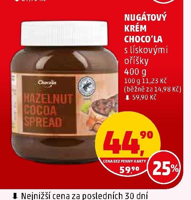 Nugátový krém Choco'la