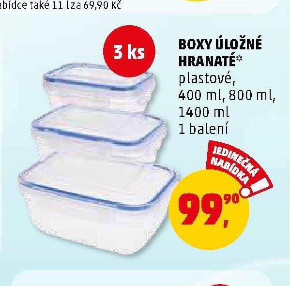 Boxy úložné hranaté