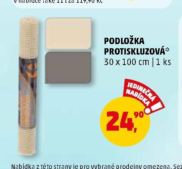 Podložka protiskluzová