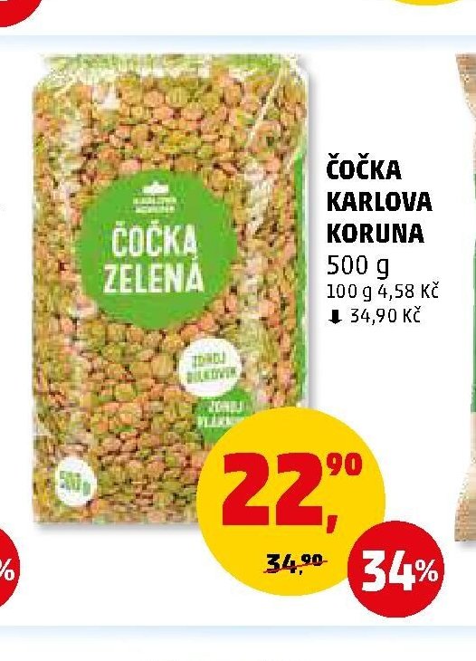 Čočka Karlova Koruna