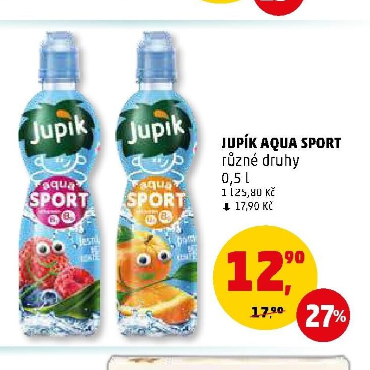 JUPÍK AQUA SPORT různé druhy