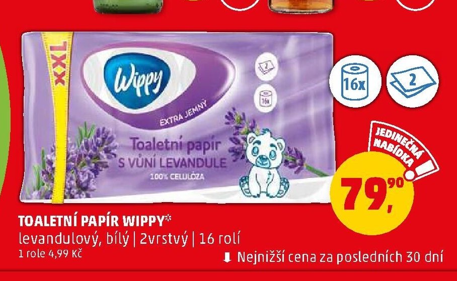 TOALETNÍ PAPÍR WIPPY