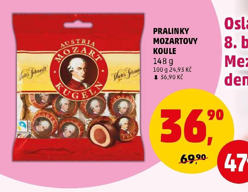 PRALINKY MOZARTOVY KOULE