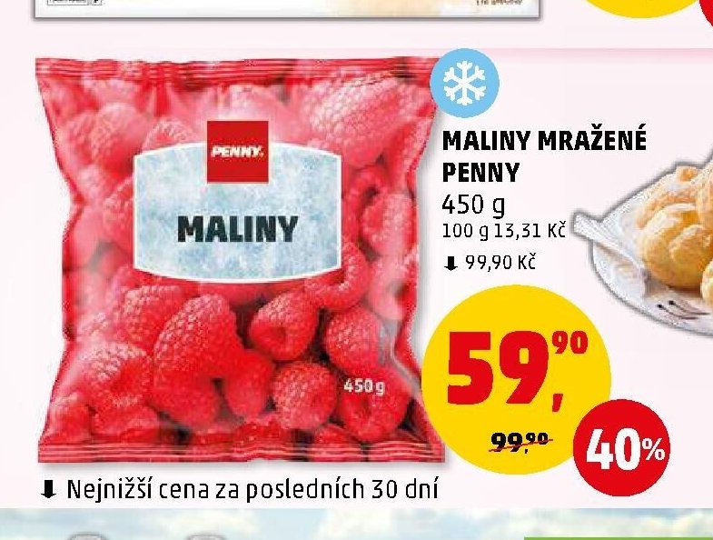 MALINY MRAŽENÉ PENNY