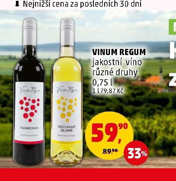 VINUM REGUM jakostní víno