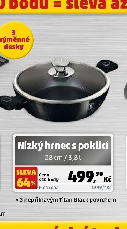 Nízký hrnec s poklicí