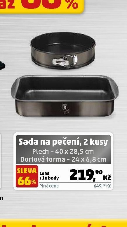 Sada na pečení, 2 kusy