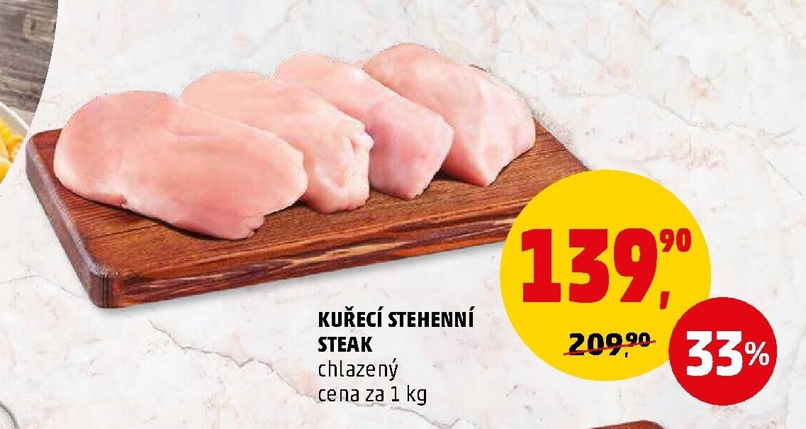 Kuřecí stehenní steak