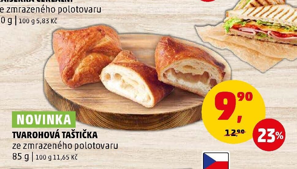 Tvarohová taštička