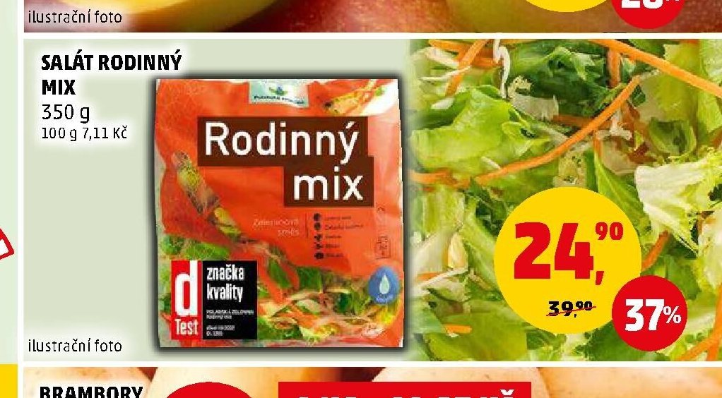 Salát rodinný mix