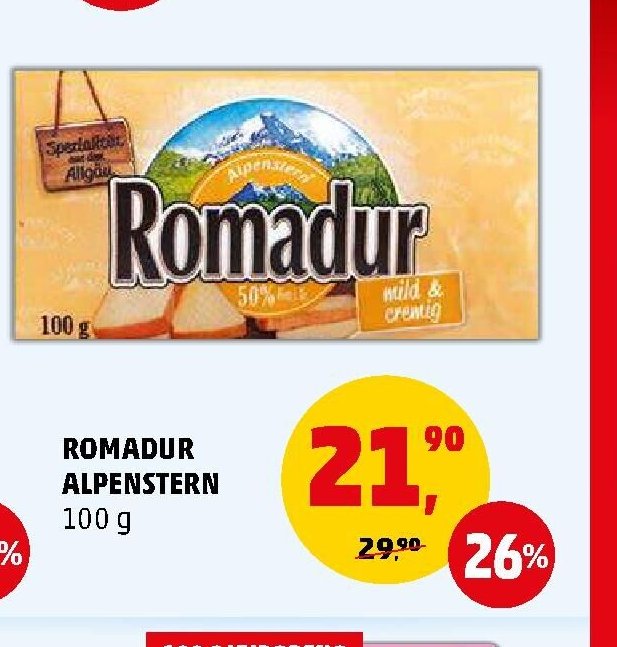 Romadur Alpenstern