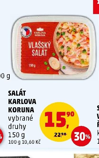 Salát Karlova Koruna