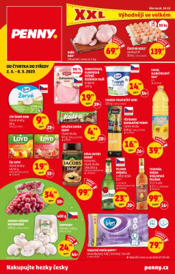 aktuální leták Penny Market 2.3.2023-8.3.2023