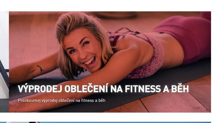 VÝPRODEJ OBLEČENÍ NA FITNESS A BĚH