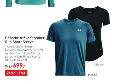 Běžecké tričko Streaker Run Short Sleeve