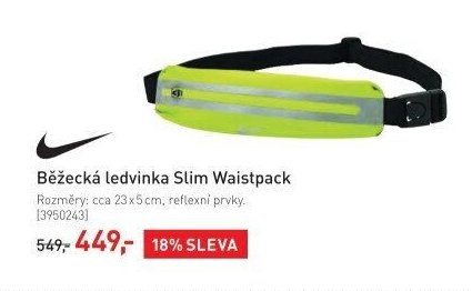 Běžecká ledvinka Slim Waistpack