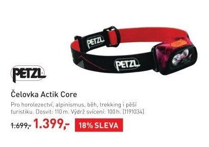 PETZL Čelovka Actik Core