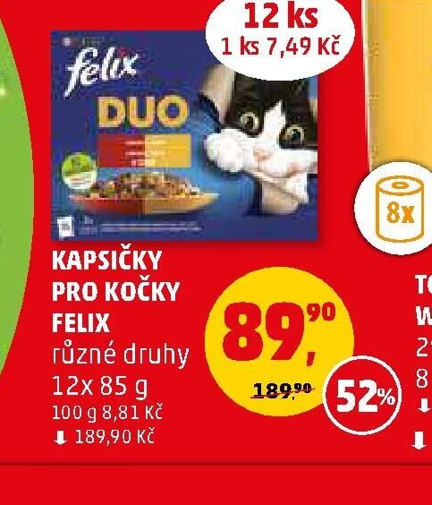 KAPSIČKY PRO KOČKY FELIX